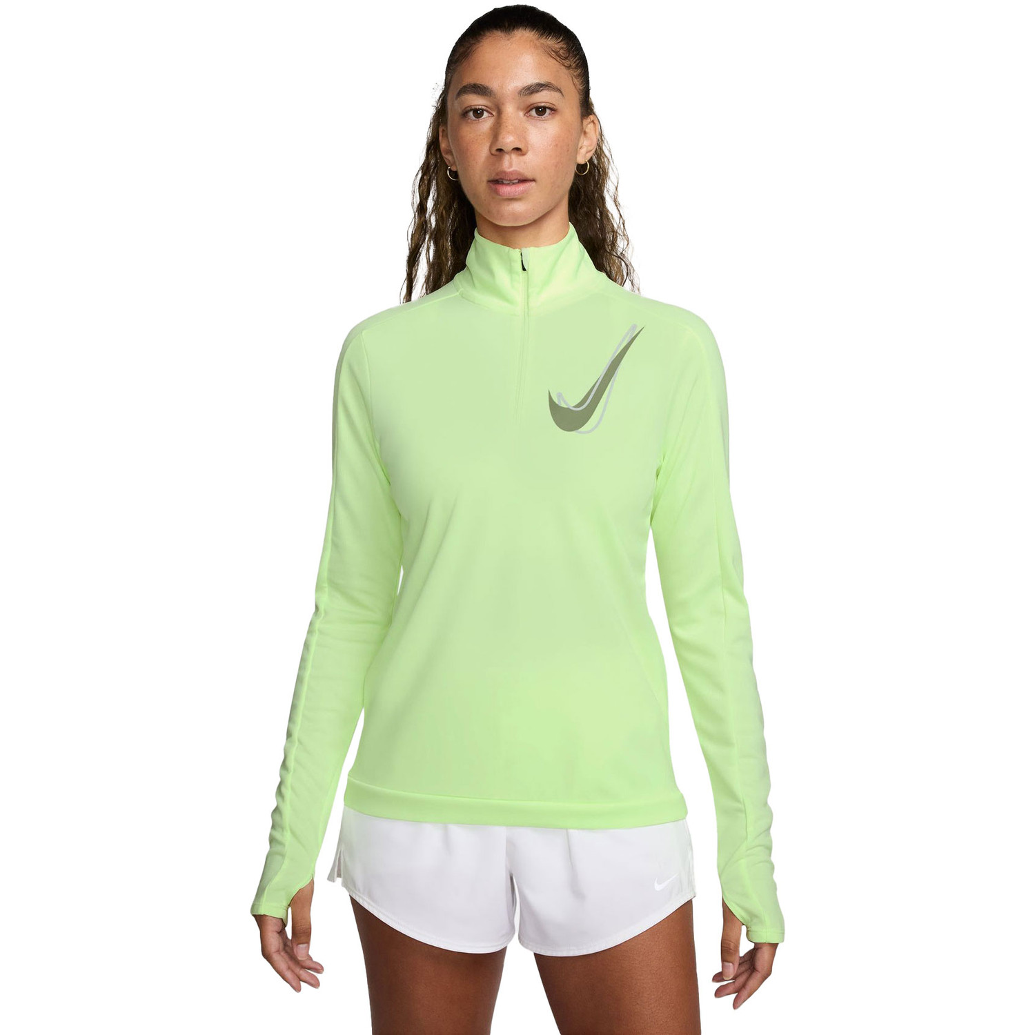 Nike Swoosh Longsleeve Half-Zip Dames