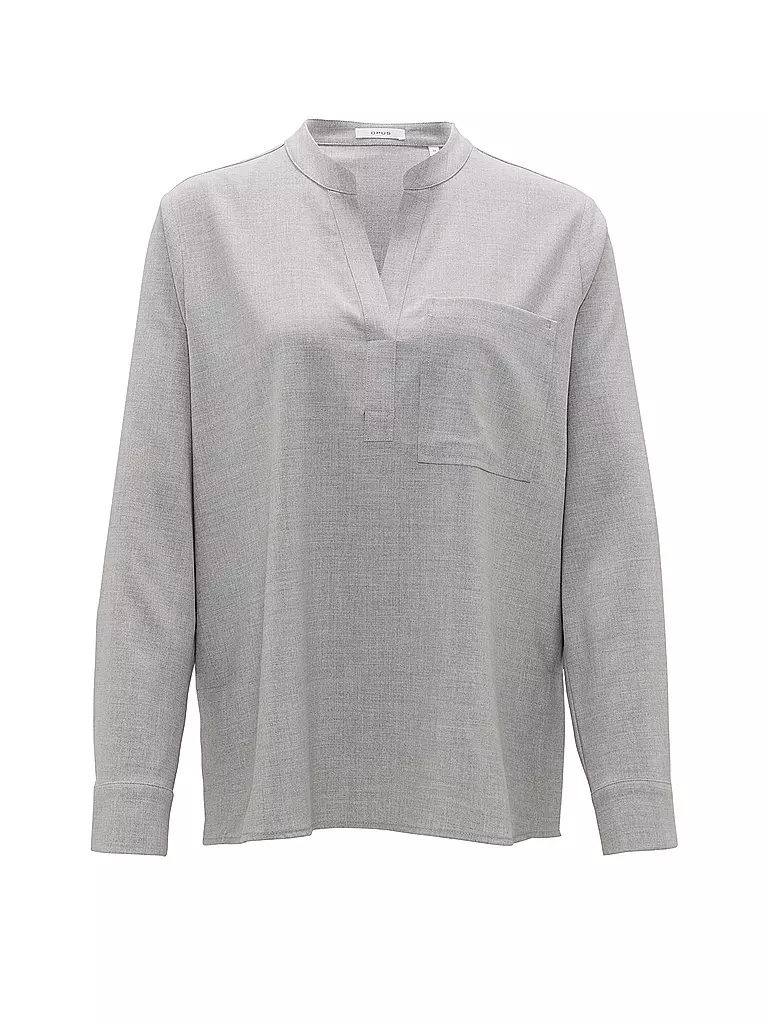OPUS Blusenshirt FANELL grau
