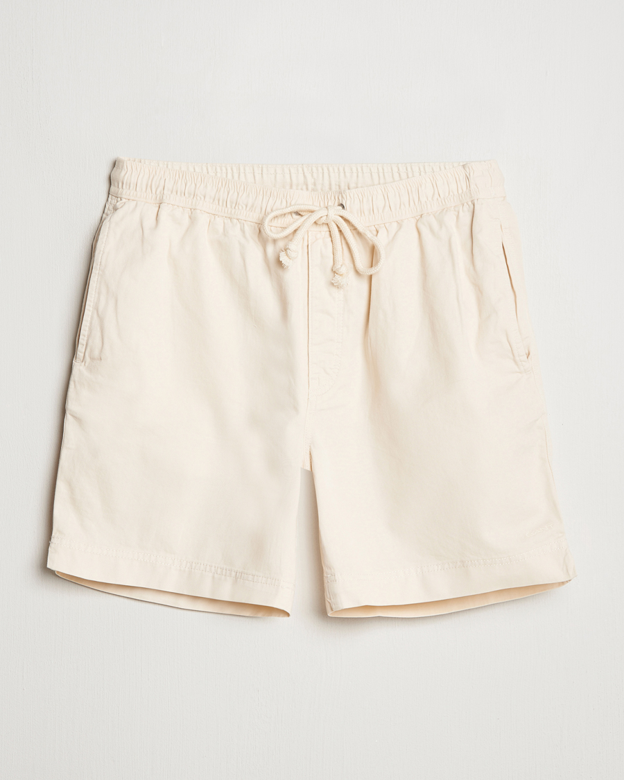 GANT Regular Sunfaded Drawstring Shorts Cream