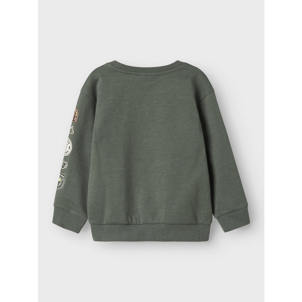 Køb Name It Laurel Wreath Nmmolaf Ls Nreg Swe Bru Pb