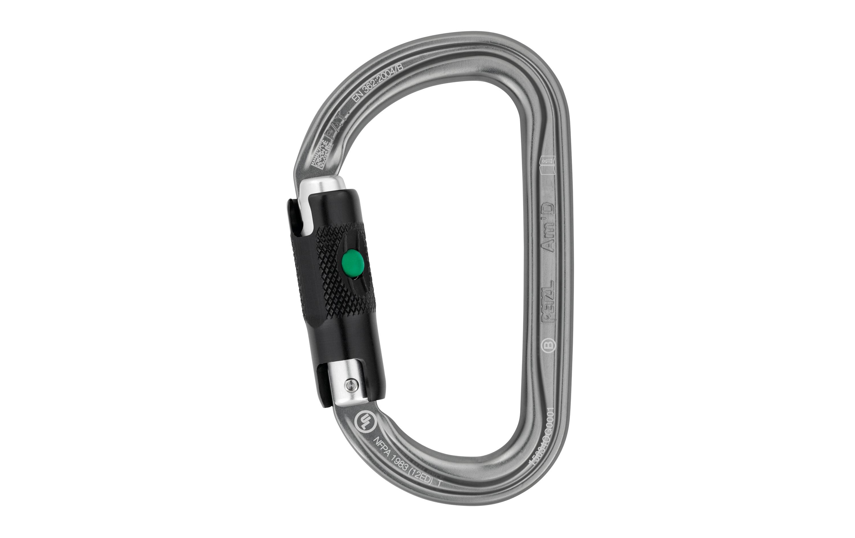 Karabiner Amd Ball-LockD-förmiger Verschlusskarabiner