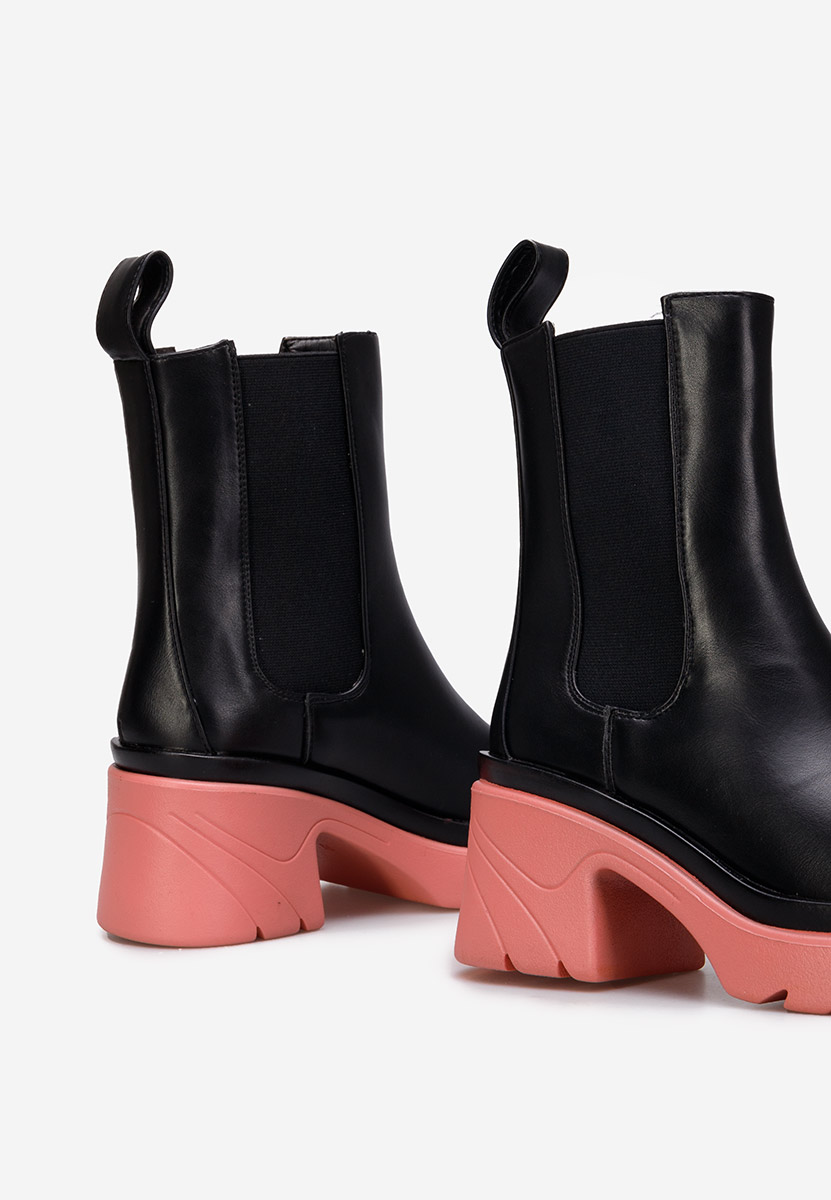 Bottines femme roses Kaylin V3