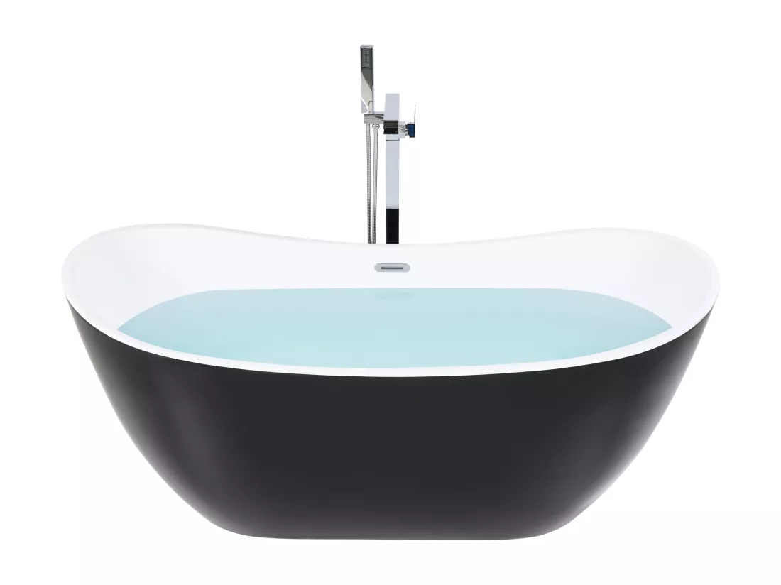 Baignoire îlot noire 170 x 77 cm ANTIGUA