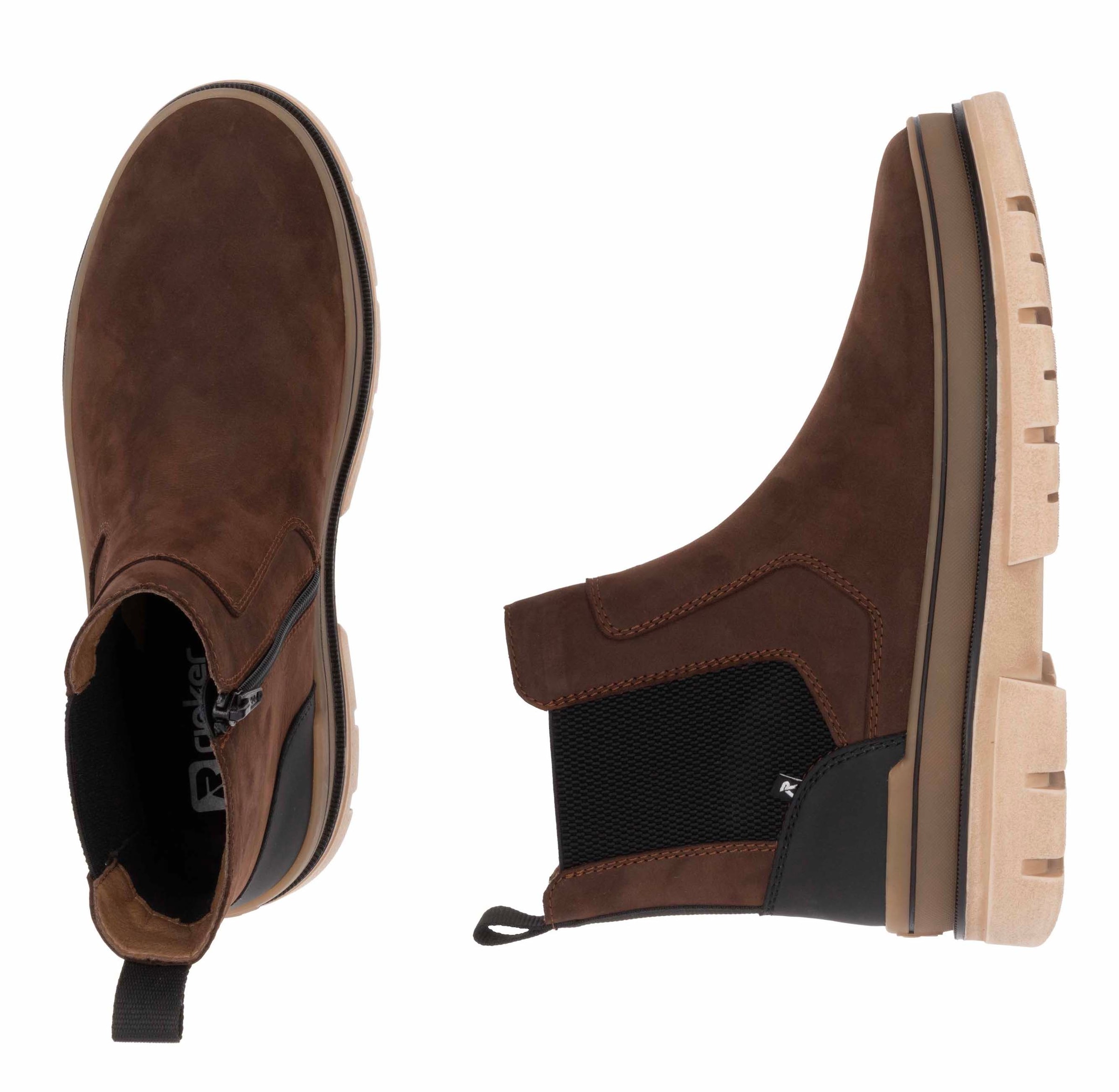 Rieker EVOLUTION Chelseaboots  , Schlupfboots, Stiefelette mit praktischem Innenreissverschluss