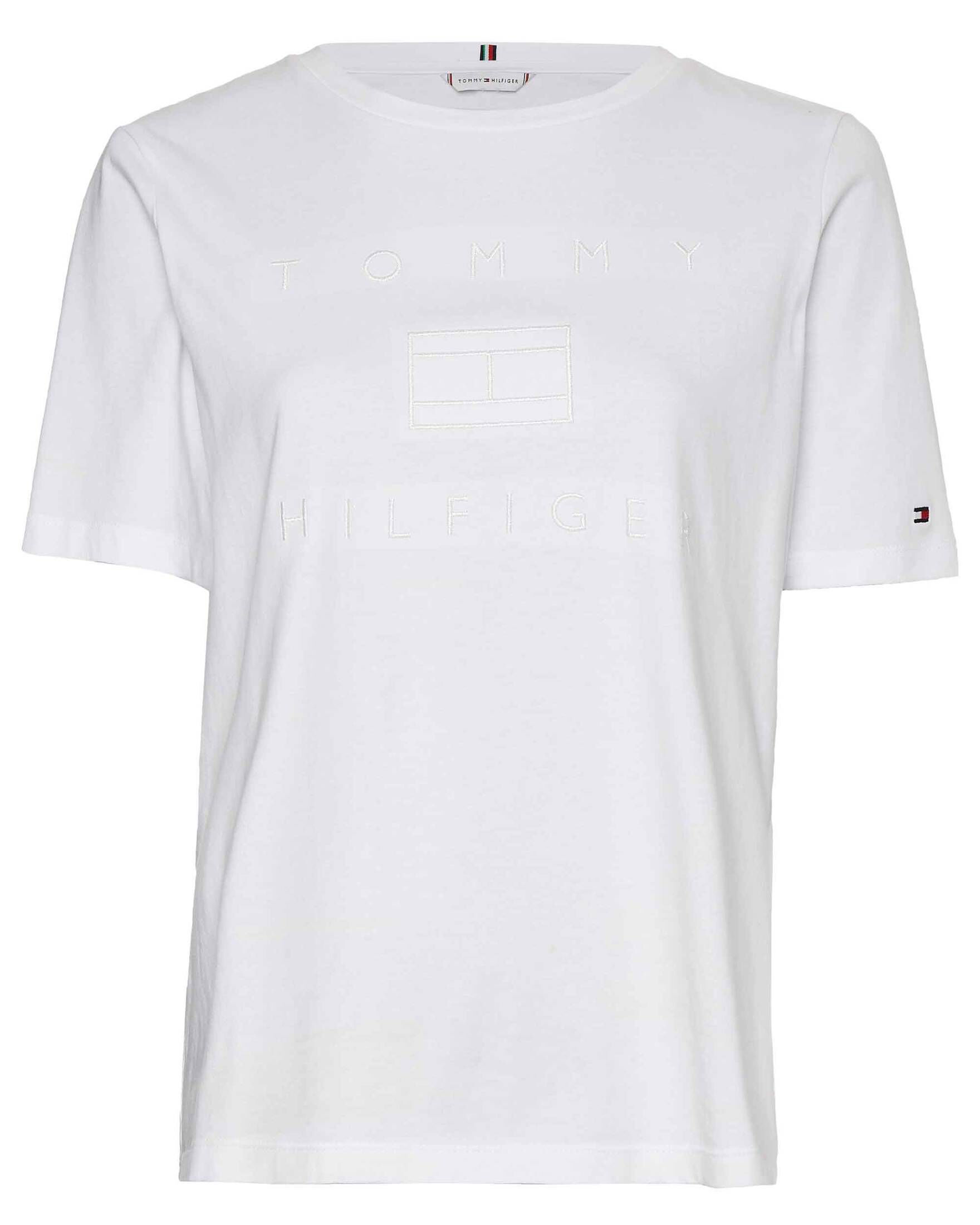 Tommy Hilfiger| Damen T-Shirt REGULA R METALLIC C-NK TEE