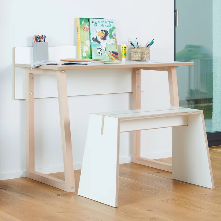 Tojo - stubenhocker Hocker, weiss