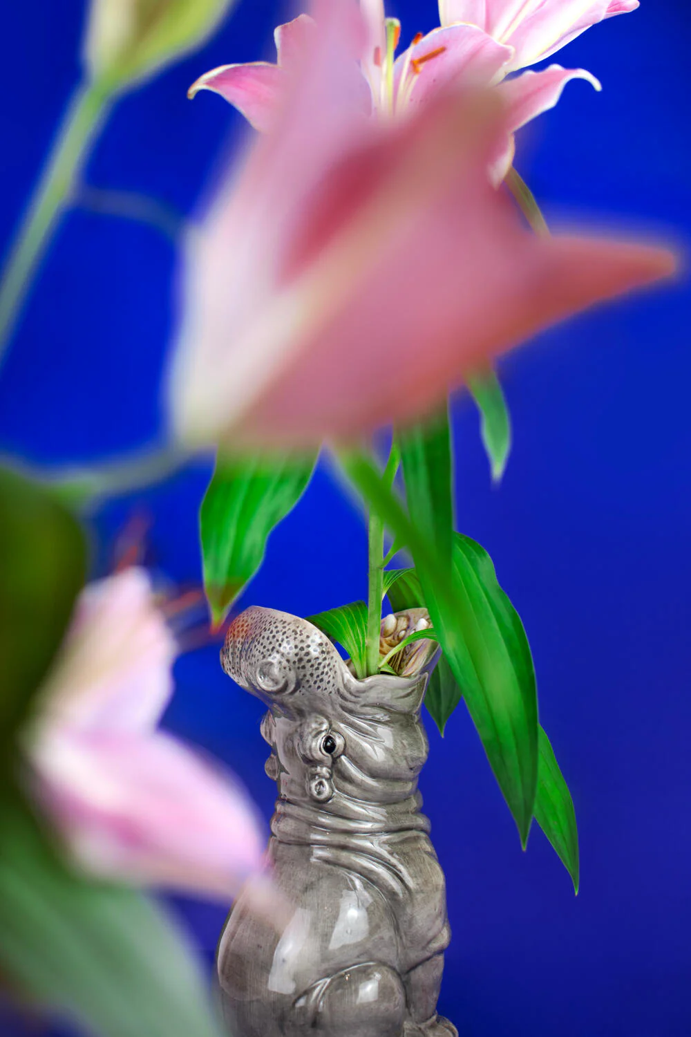 Donkey  Hungry Hippo vase - grå