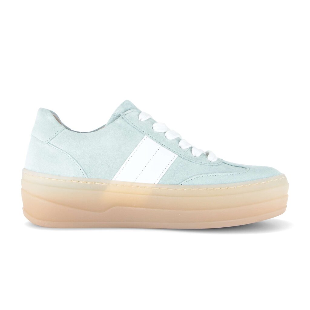 Lage sneaker blauw