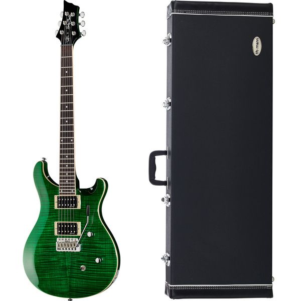 Harley Benton CST-24T Emerald Flame Bundle