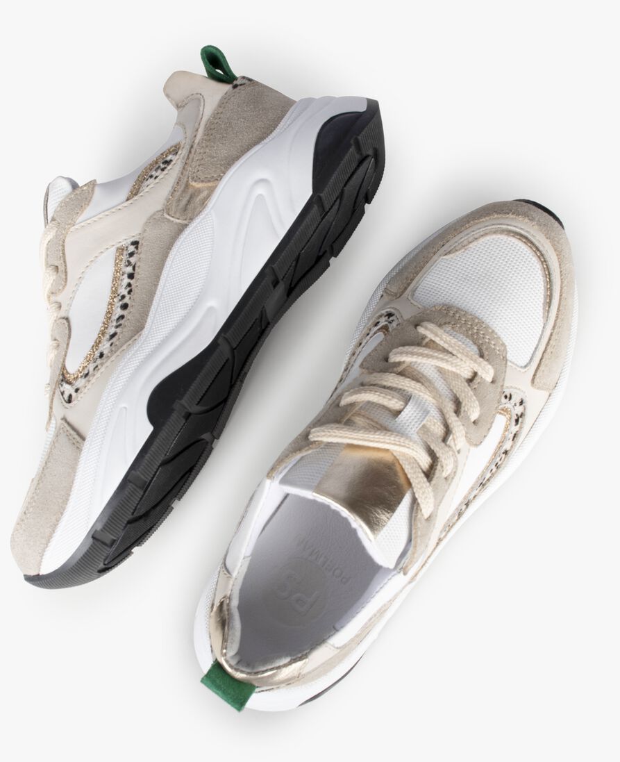 PS POELMAN beige ps poelman lage sneakers iva