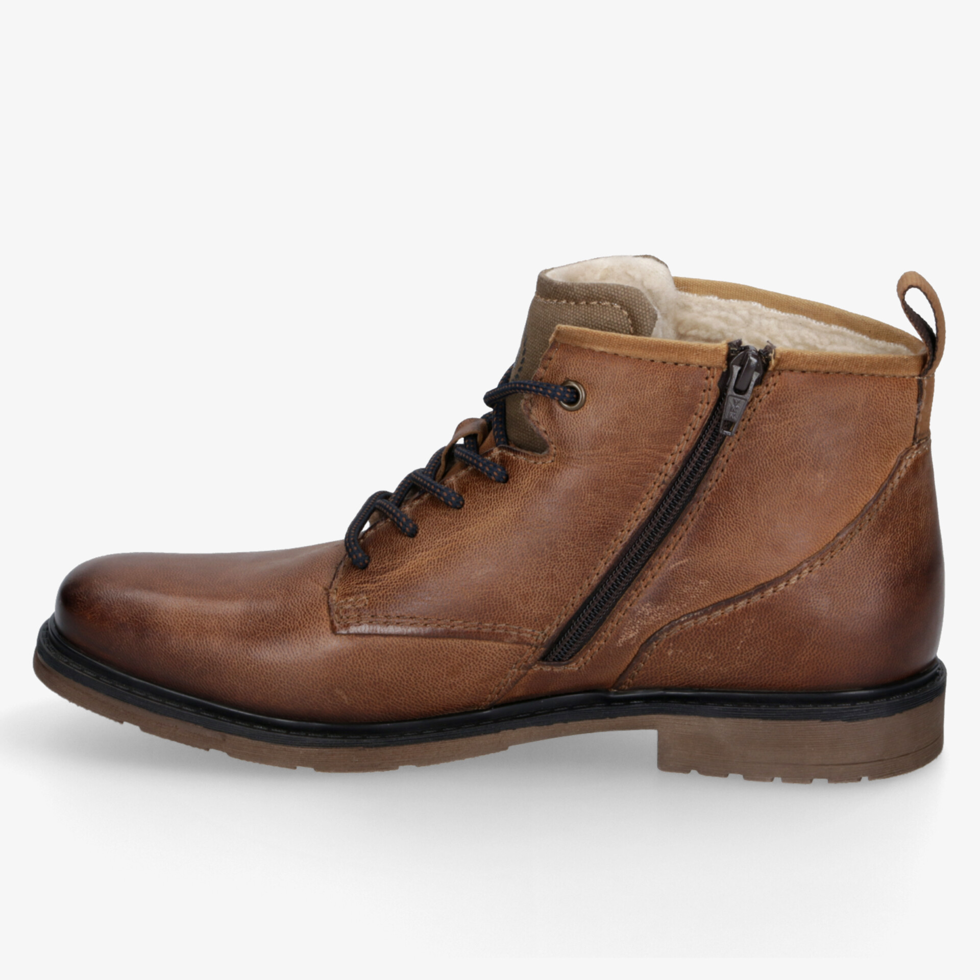 bugatti Herren Winterstiefel cognac