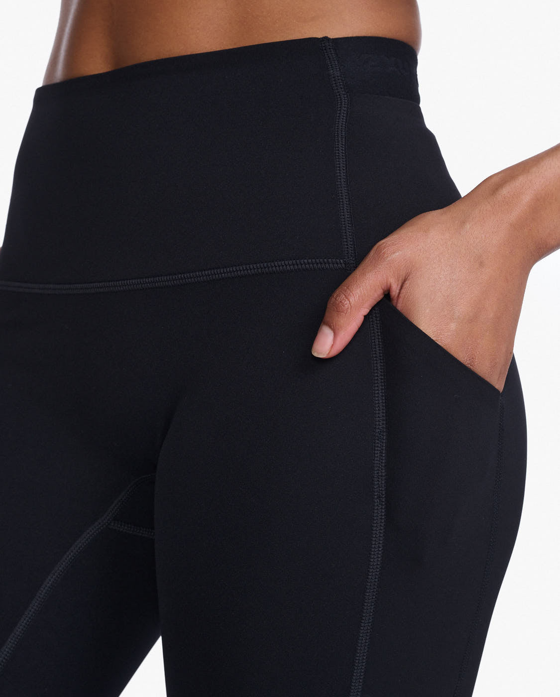 2XU Form Stash Hi-Rise Comp Tights Black\Black