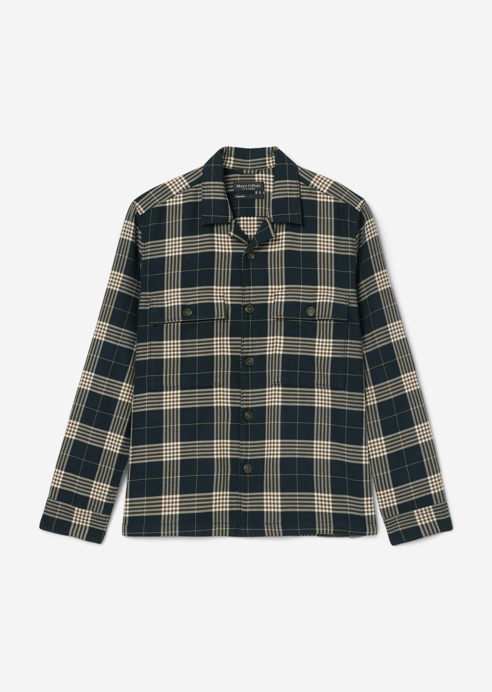 Overshirt aus kräftigem Bio-Baumwoll-Twill