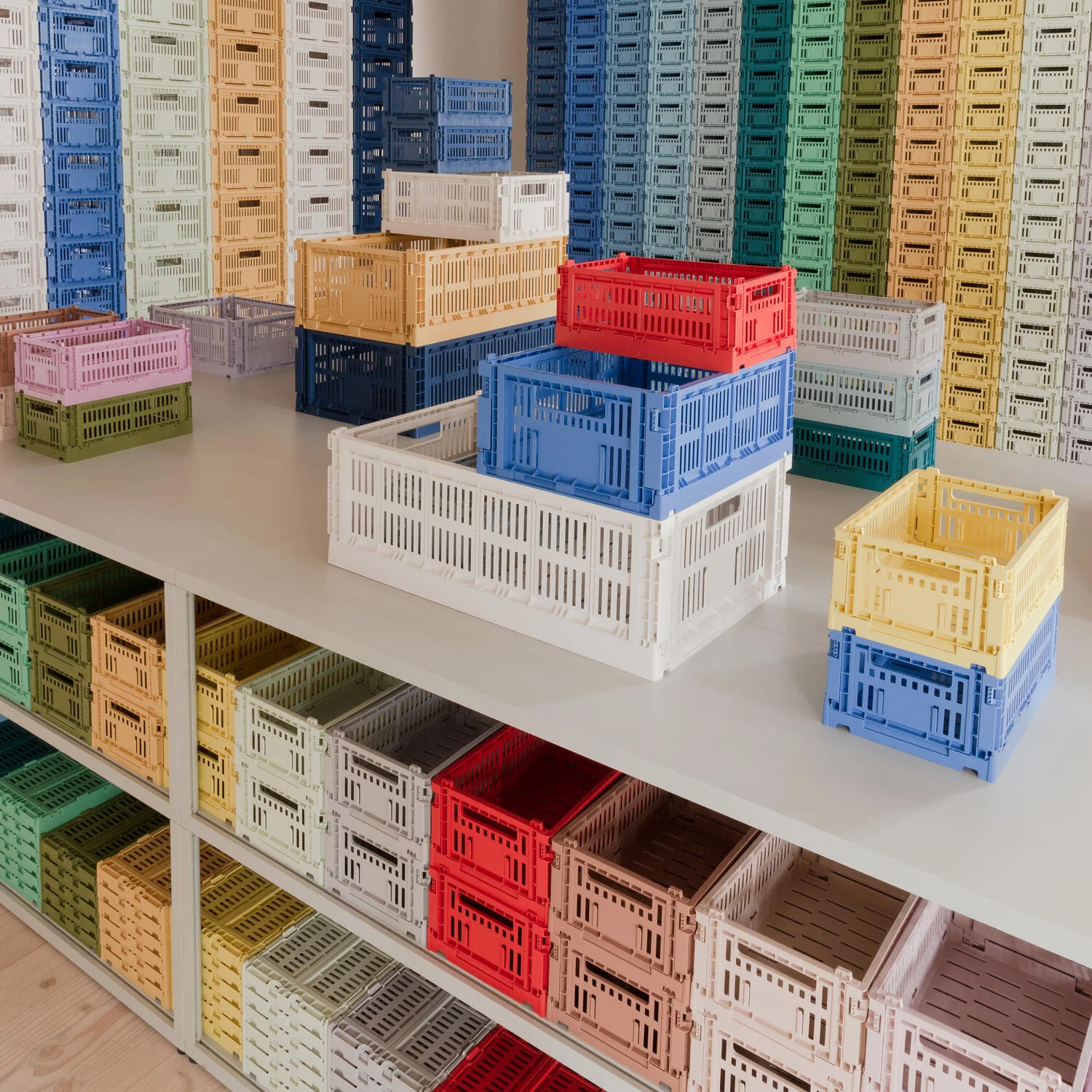 HAY  Colour Crate S kasse - Mint