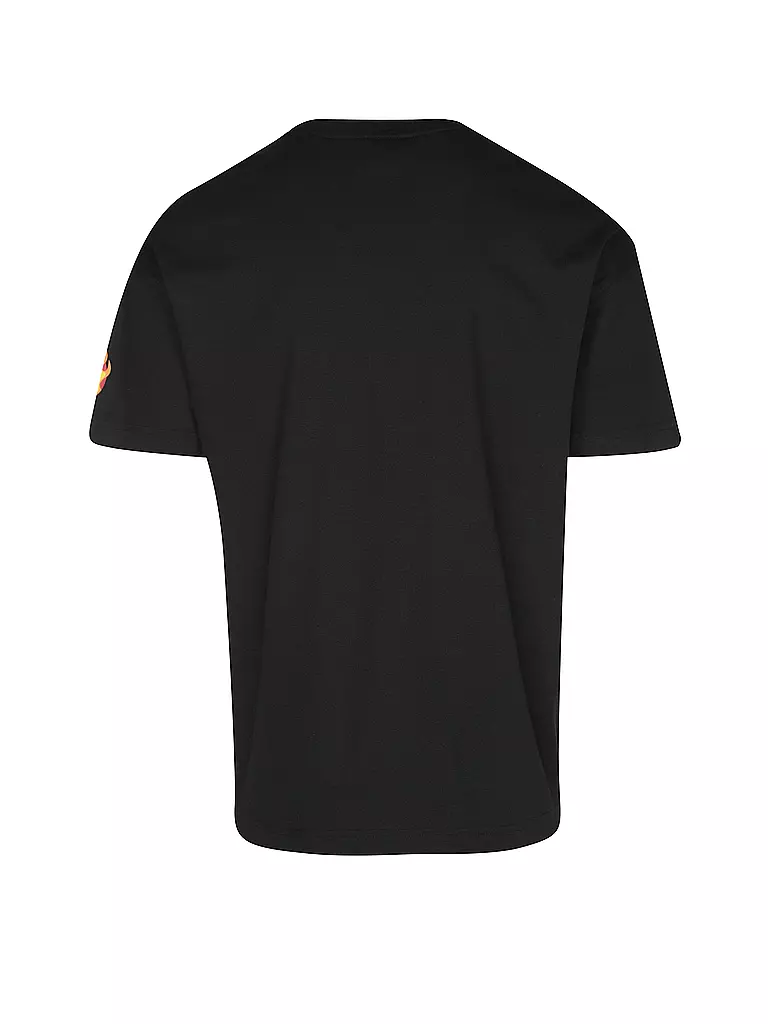 HUGO Loungewear Pyjama T-Shirt schwarz