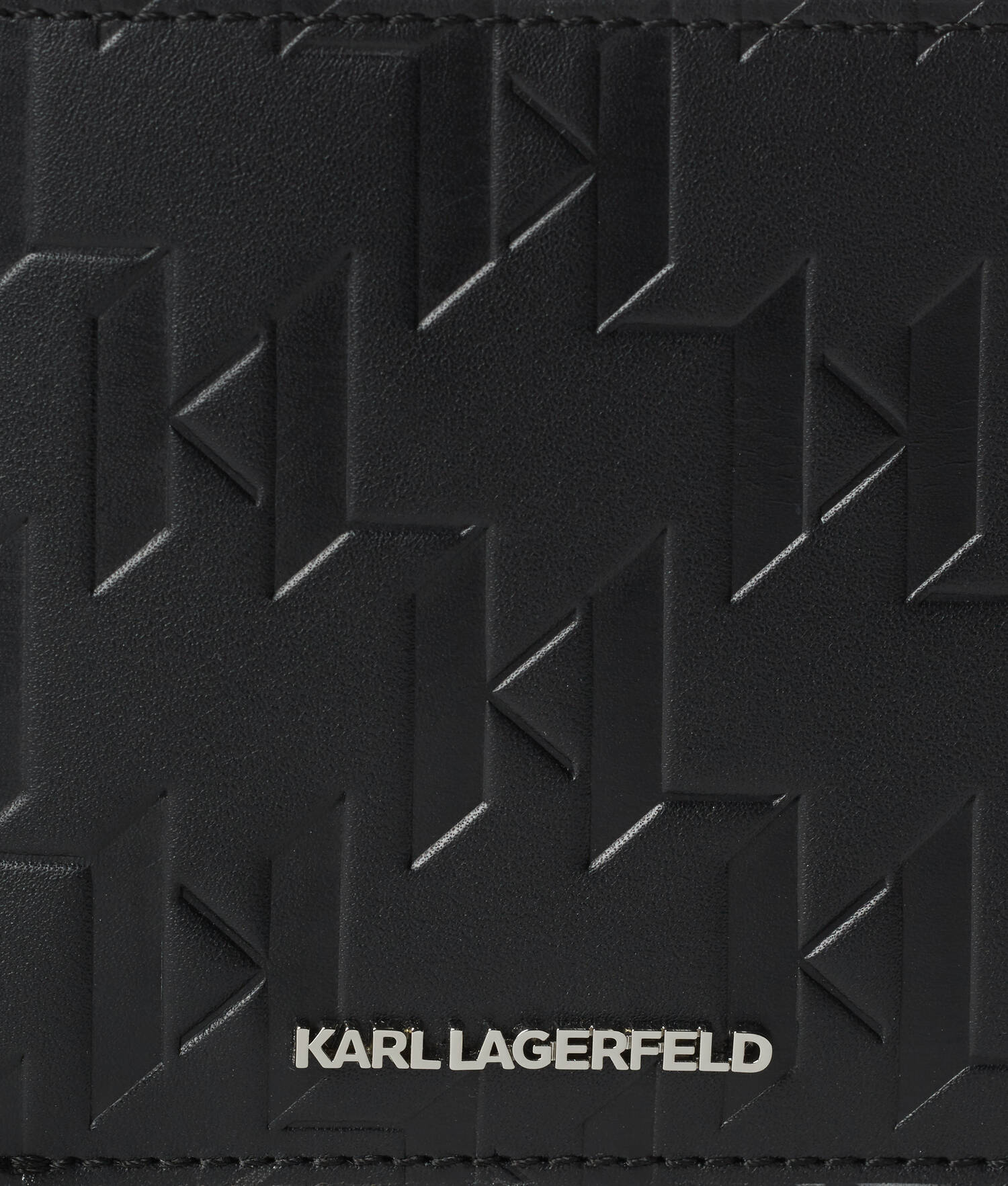 PORTEFEUILLE EN CUIR K/LOOM À DEUX VOLETS