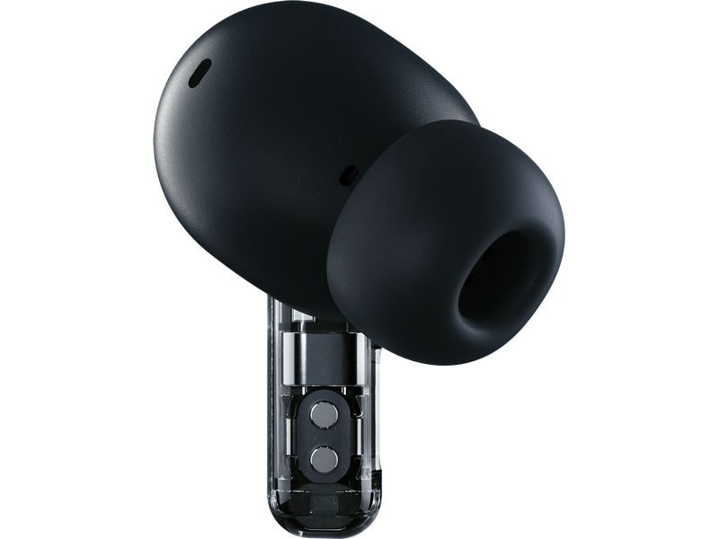 Nothing Ear Wireless In-Ear-Kopfhörer Ear 3.Gen. Schwarz Transparente In-Ear-Kopfhörer mit aktiver Geräuschunterdrückung
