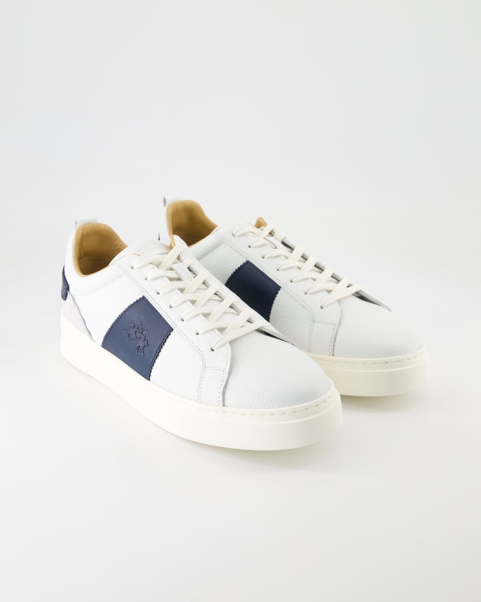 La Martina LFM241.011.4140 Schnürschuhe in Weiß
