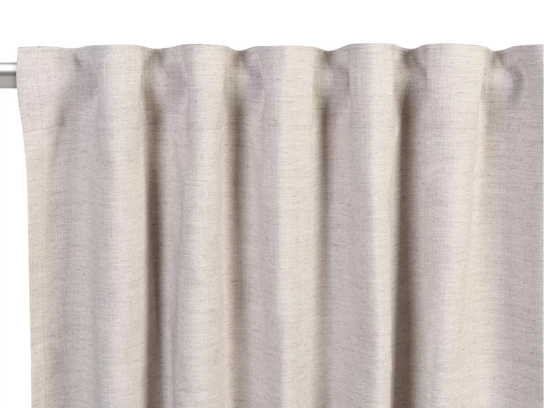 Lot de 2 rideaux tamisants - L. 150 x H. 260 cm - Taupe - ORLYNA