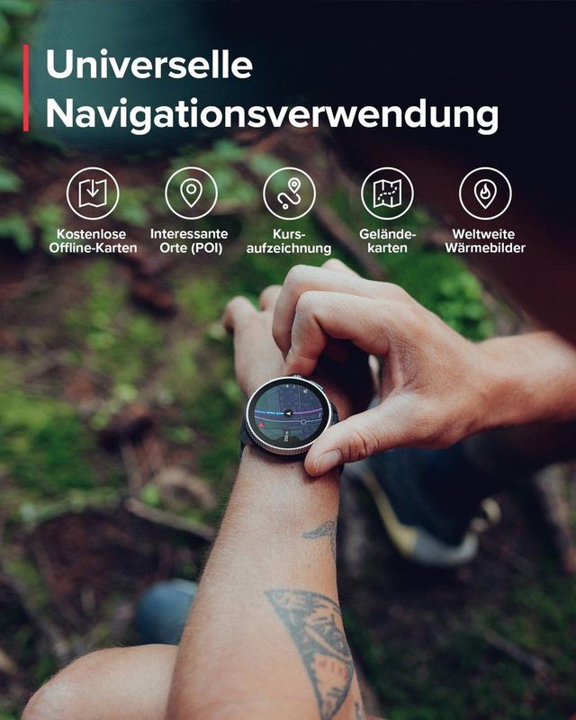 Smartwatch SUUNTO Race Birch Szary