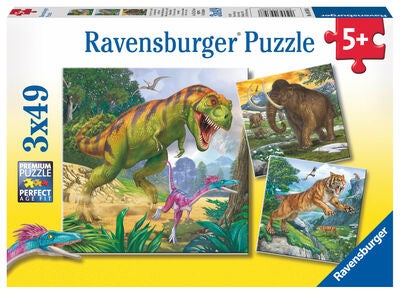 Ravensburger Puslespill Eldgammel Hersker 3x49 Biter
