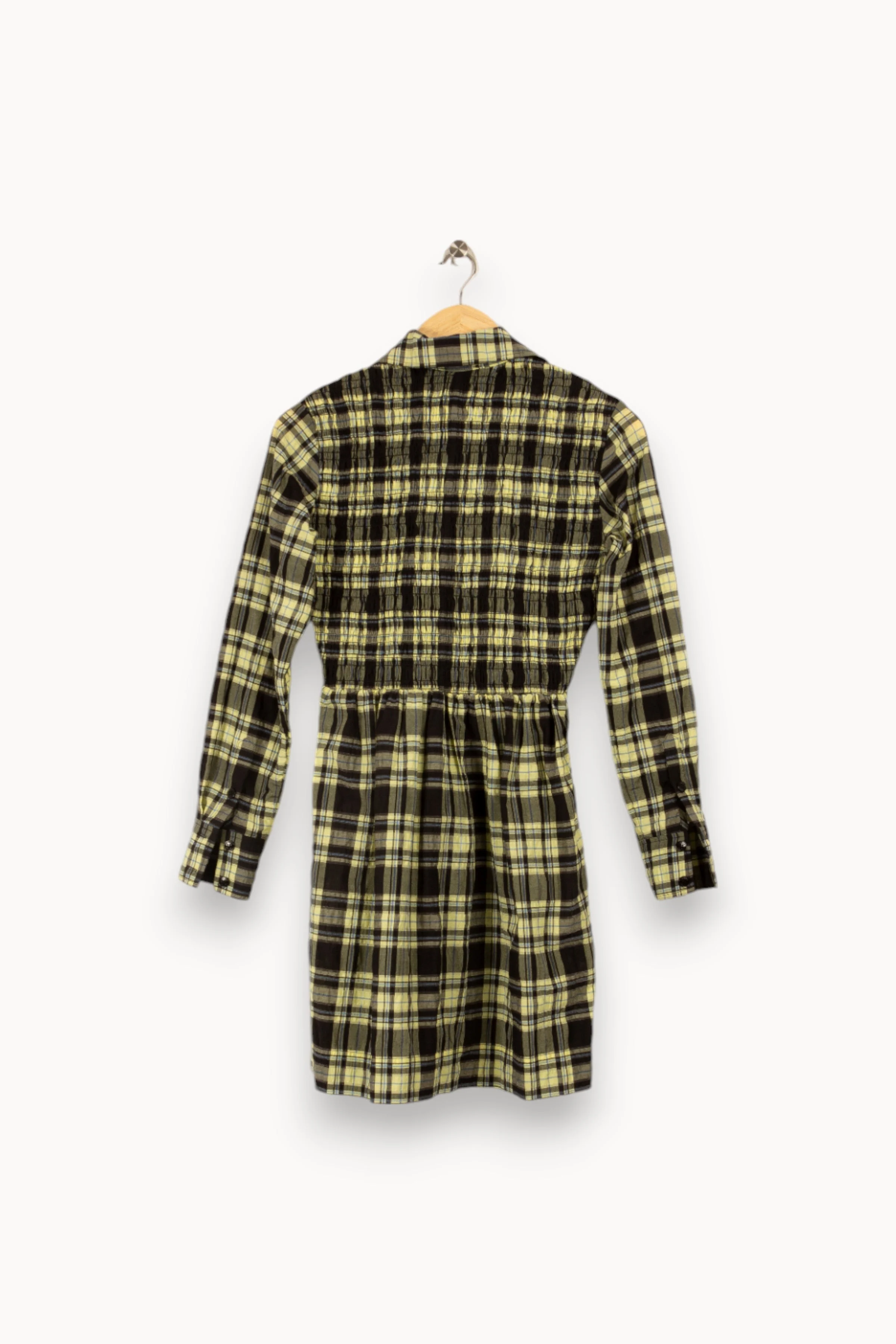 Robe courte - ganni | Jaune