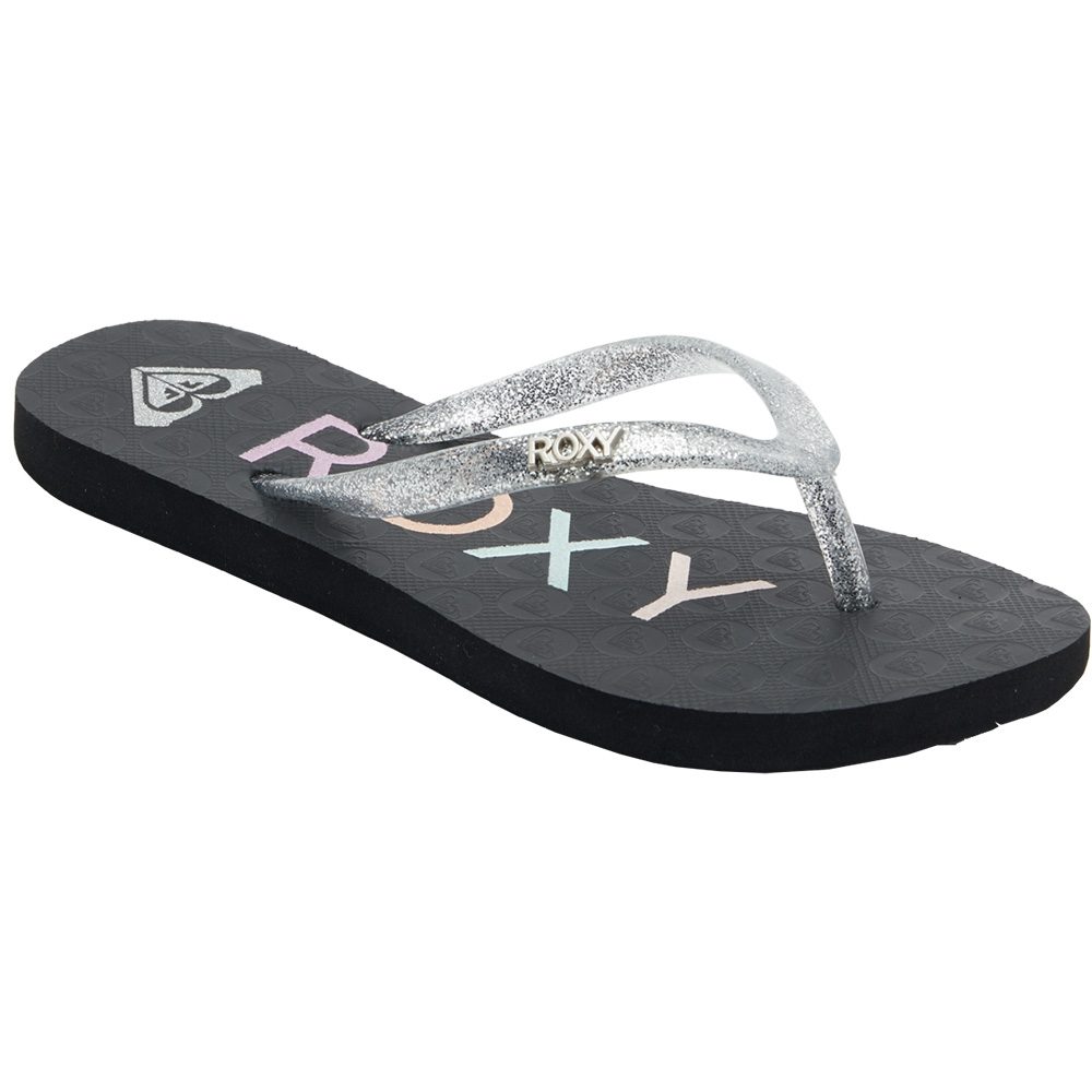 Roxy Viva Sparkle Sandalen Mädchen schwarz