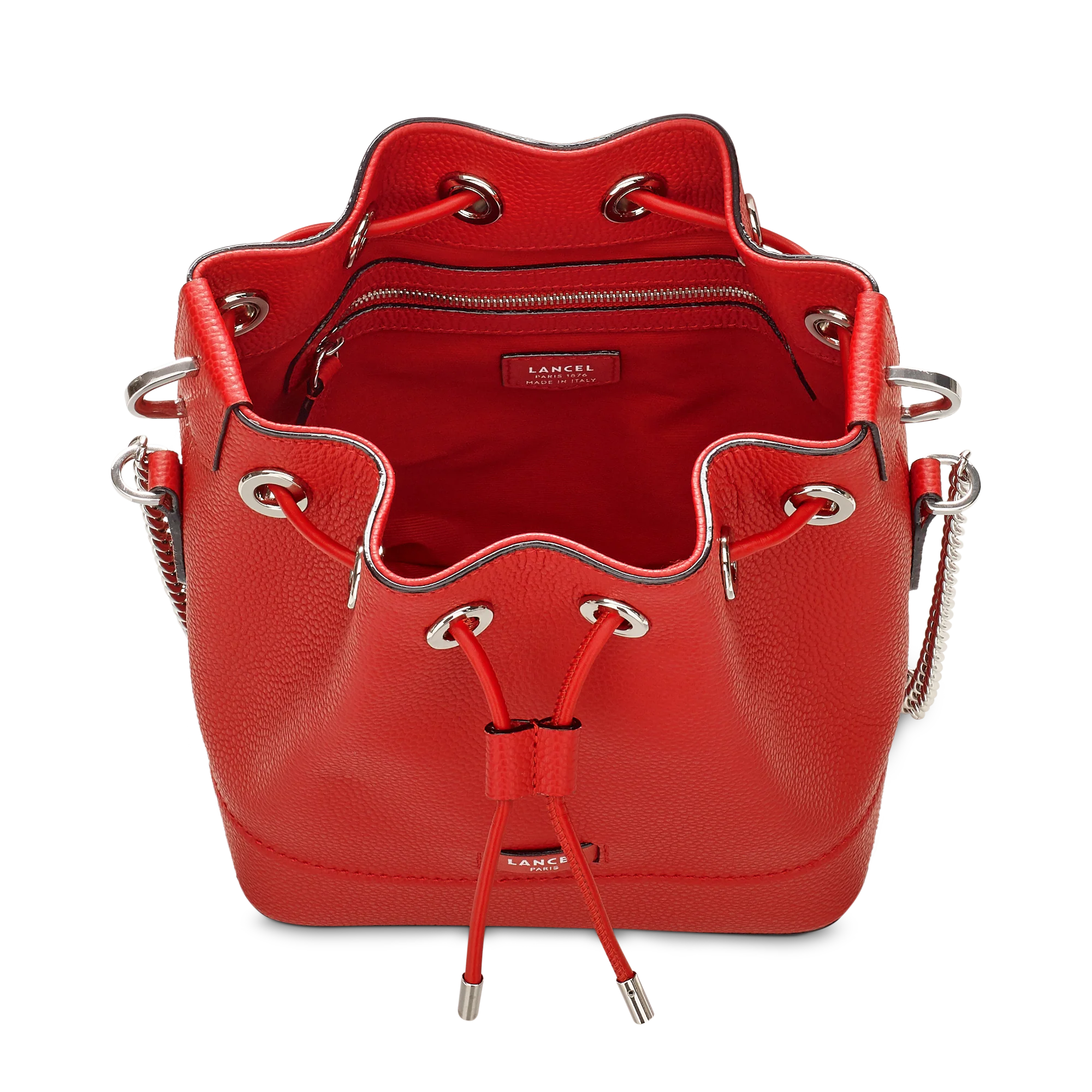 Sac seau Ninon de Lancel-Rouge
