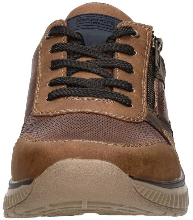 Rieker Veterschoenen Laag cognac