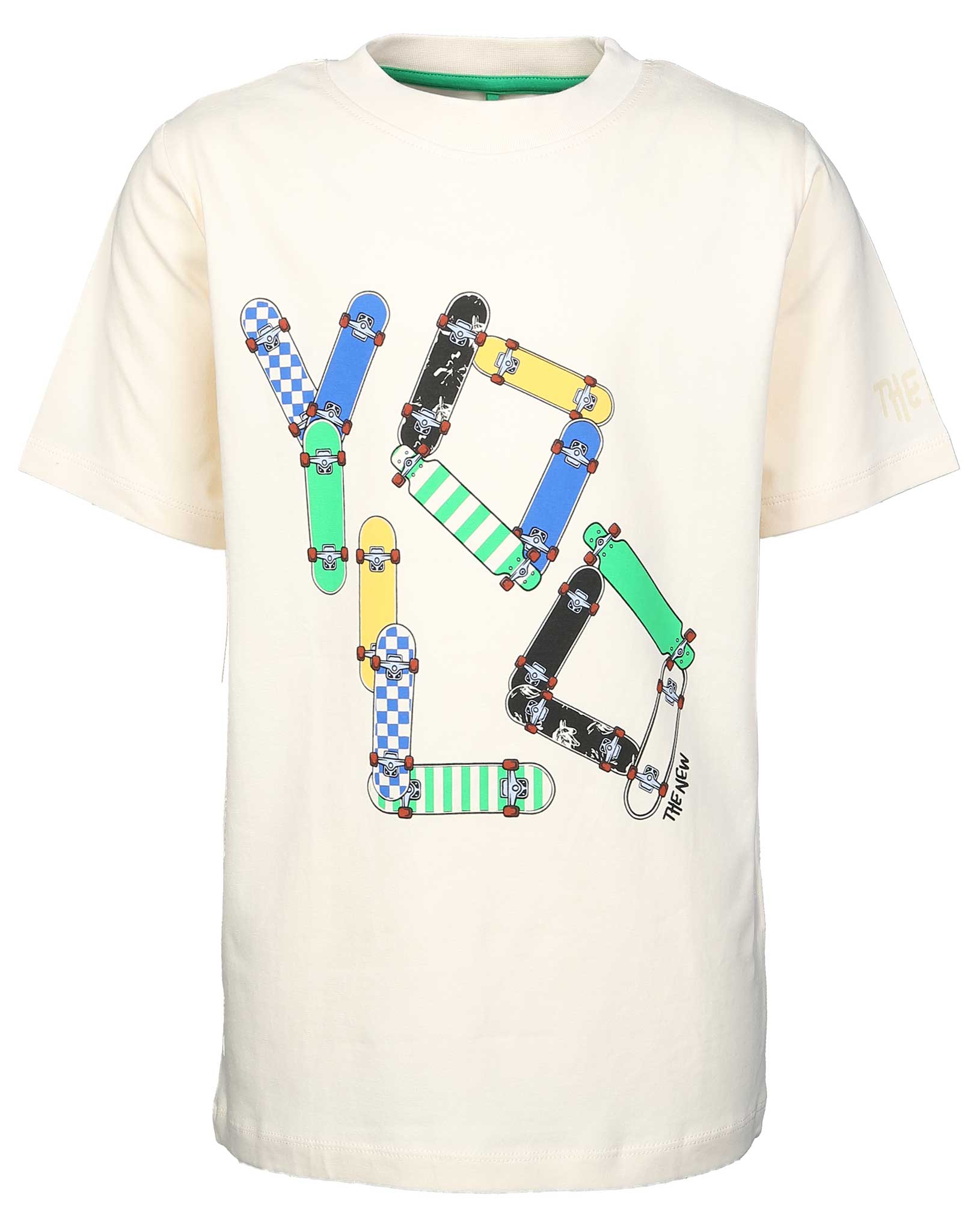 T-Shirt JAMES in white swan