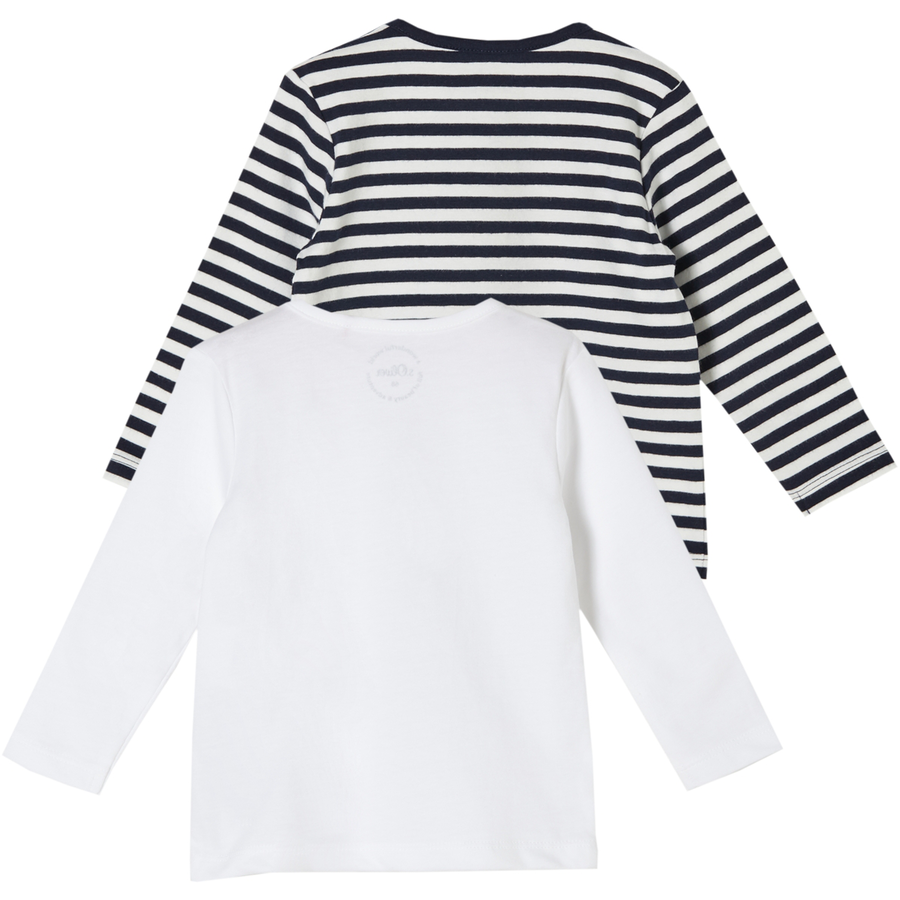 s.Oliver Langarmshirt Multipack bluewhite