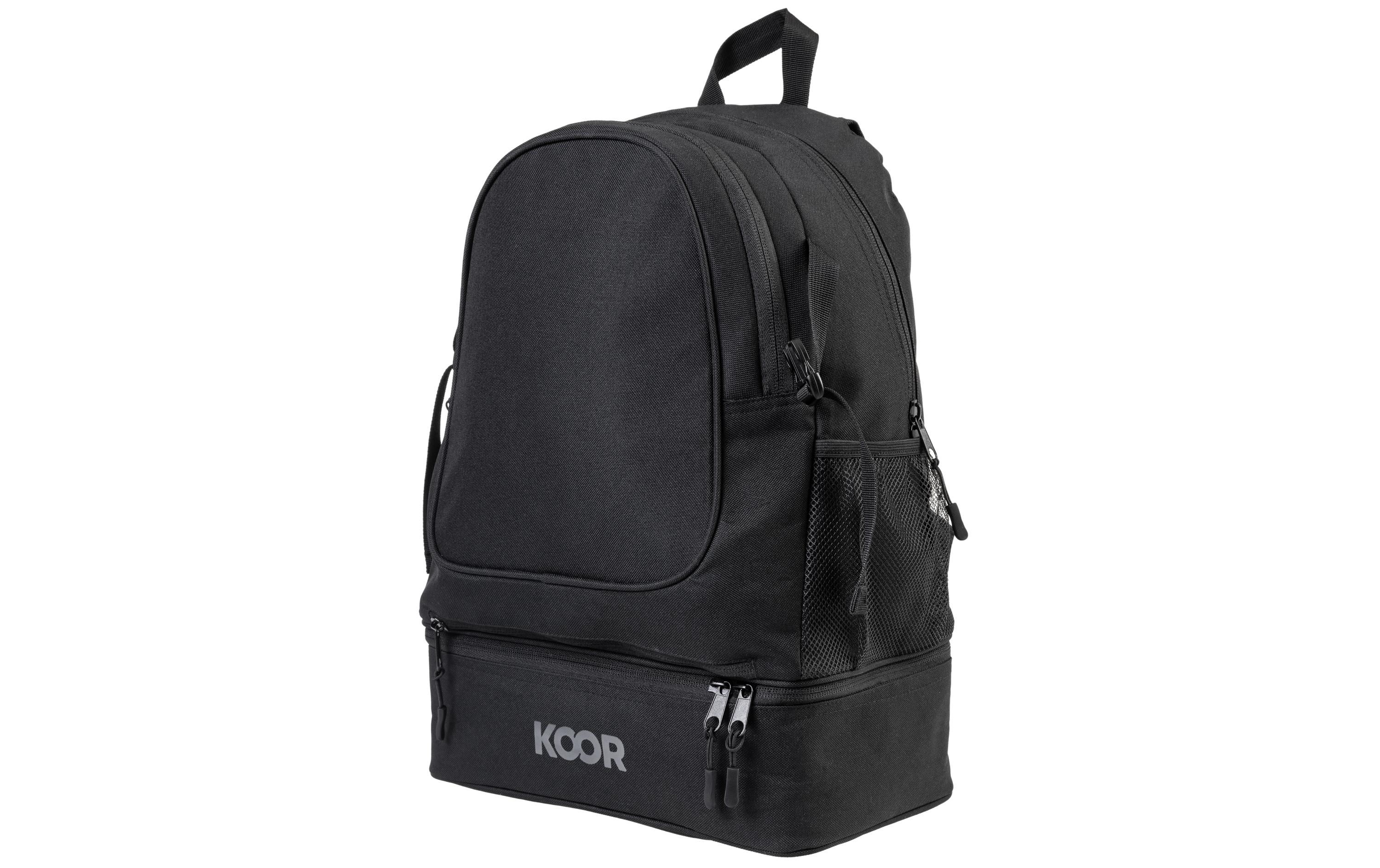Rucksack 30 l, SchwarzSportrucksack mit Ballnetz