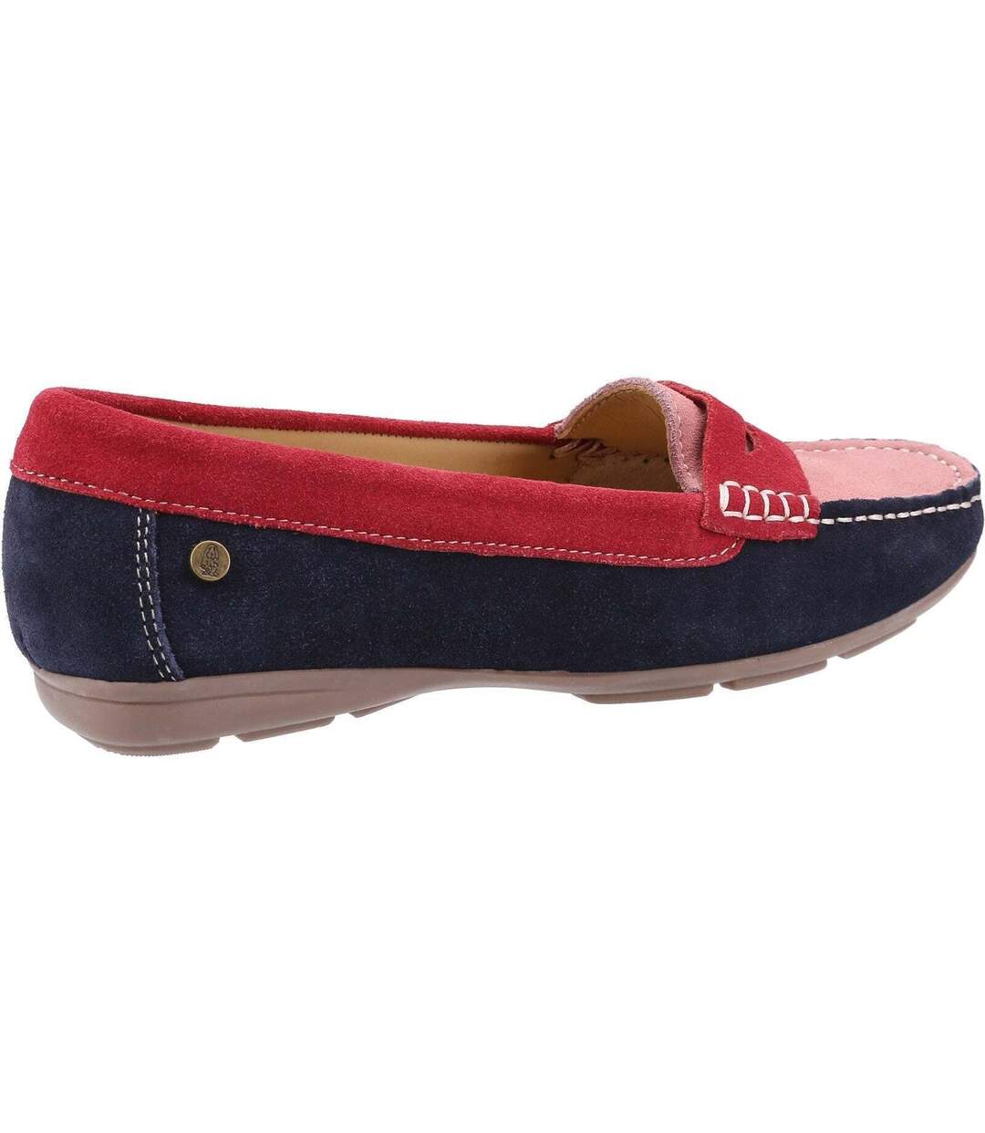 Hush Puppies - Mocassins MARGOT - Femme (Rouge / Rose / Bleu marine) - UTFS8898