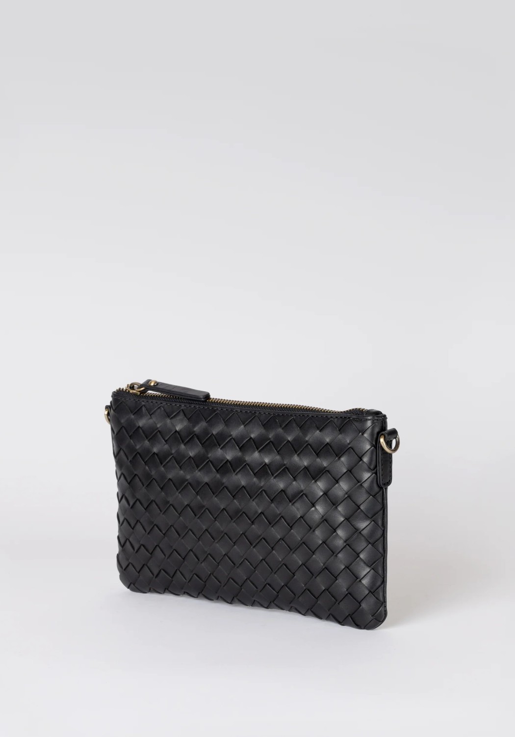 O My Bag Handtasche Lexi Woven Classic Leather Black