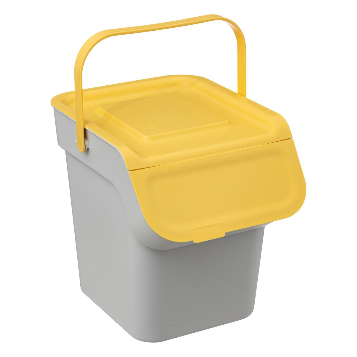 POUBELLE DE TRI PLASTIQUE 20L