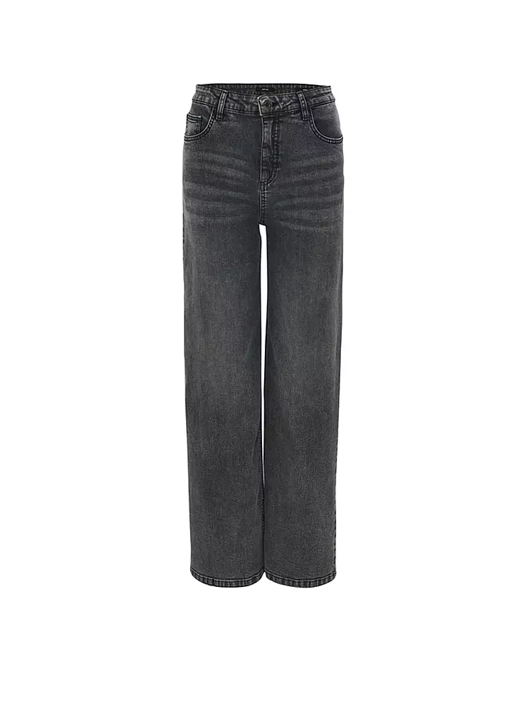 OPUS Jeans Wide Fit MARLI PALAZZO grau