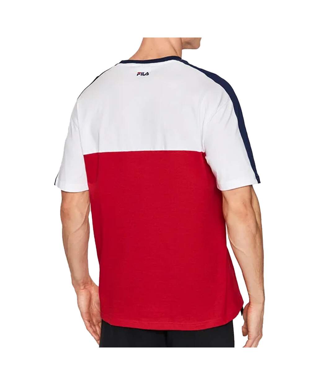 T-shirt Rouge Homme Fila Bartin