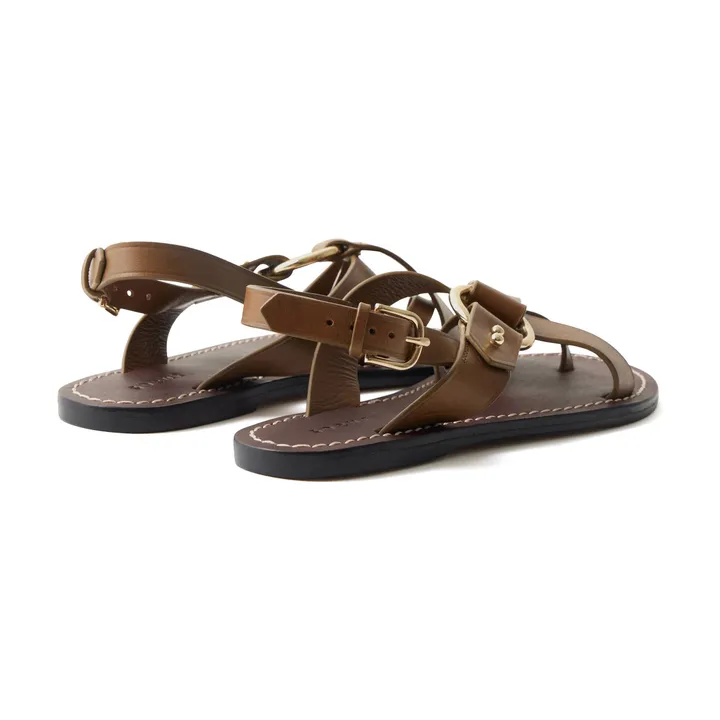 Soeur Sandales Florence Cuir | Bronze