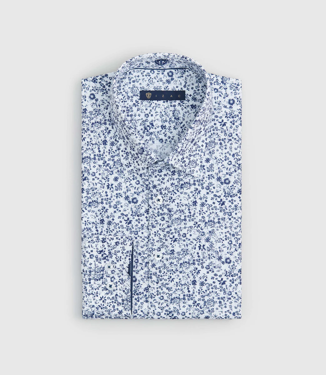 Chemise à imprimé floral 