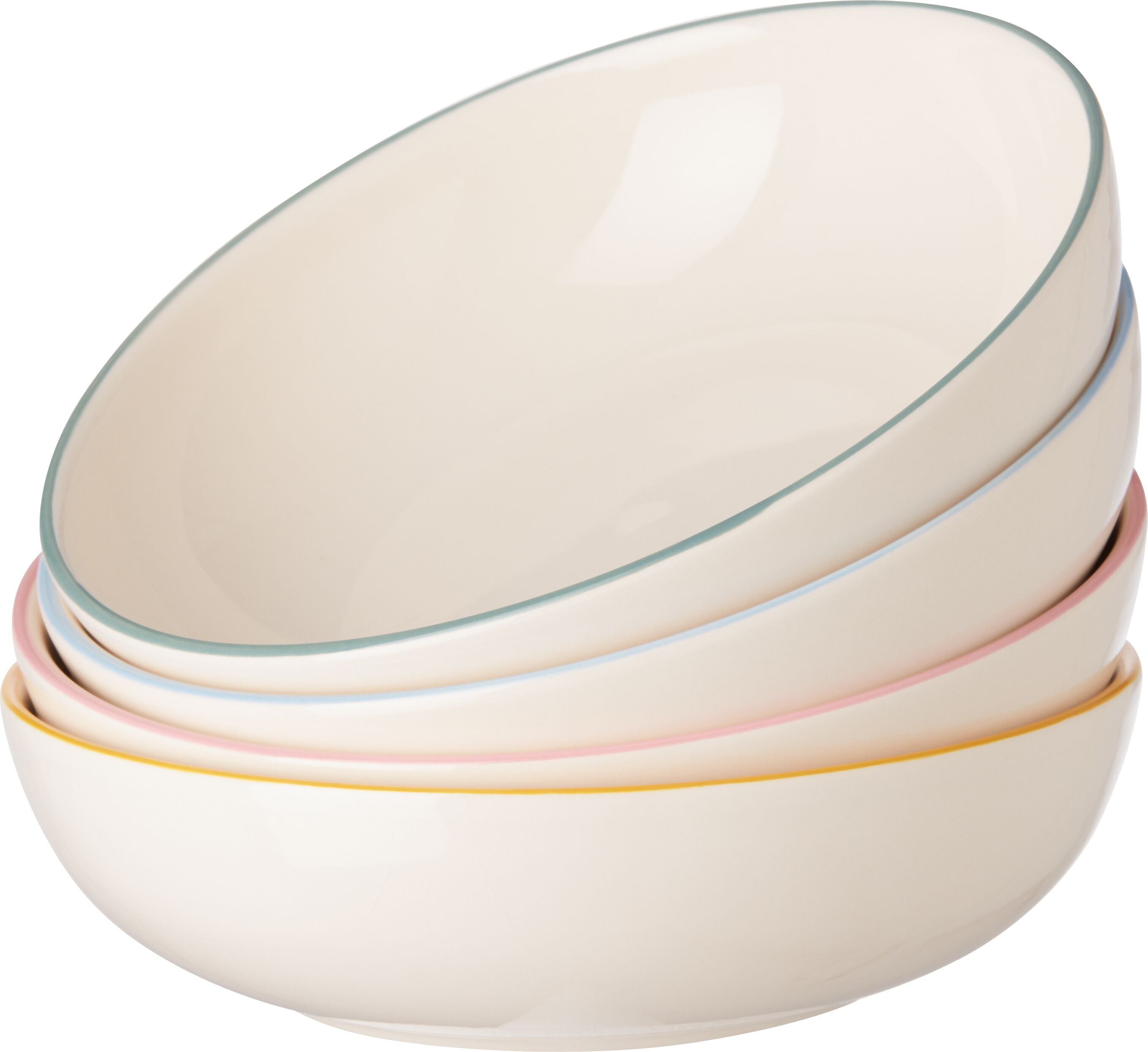 SE-ZIGERLI SCHUESSEL D19X5.5CM BIRCH/BLA - Blau / H: 5.5 cm