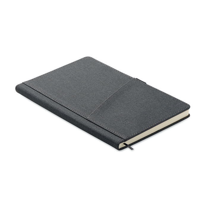 GiftRetail MO2285 - CINCO Carnet A5 en PU avec pochette