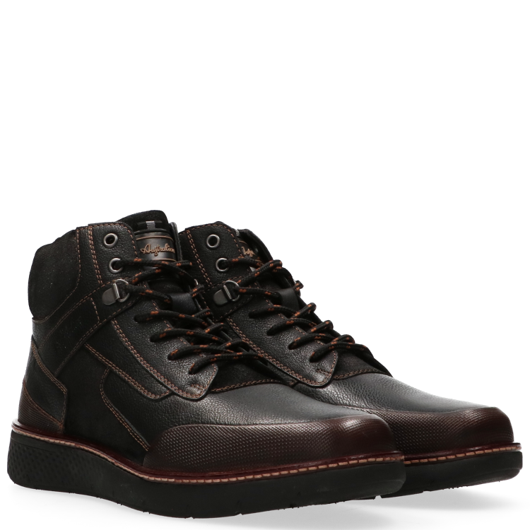 Australian Footwear 15.1671.01 Zwart/Bruin