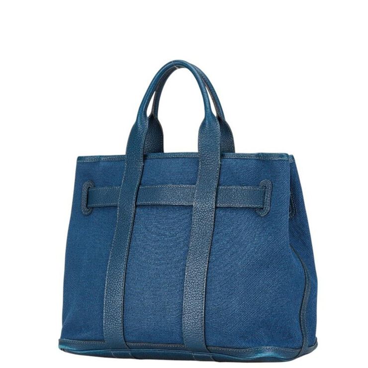 Hermès Vintage Hermès Tote Blue