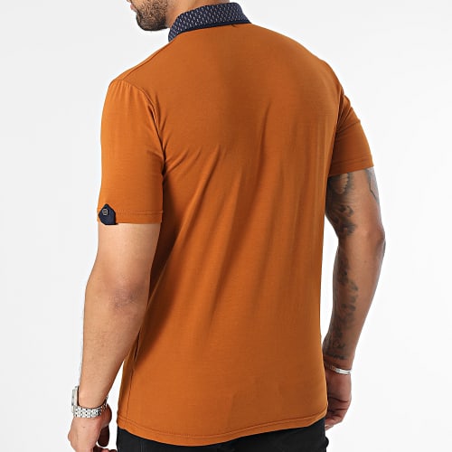 Polo Manches Courtes Marron