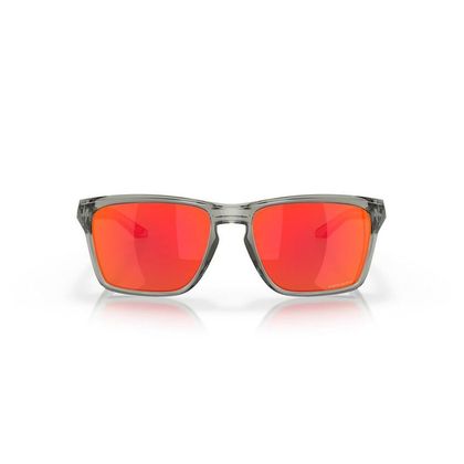 Lunettes de soleil Oakley SYLAS GREY INK PRIZM RUBY - Gris / Rouge
