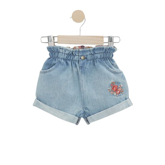 Short en jean Liberty and Sea Life   de               P'tit Bisou Petit Prix