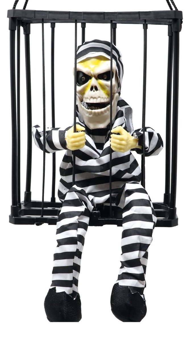 Halloween Pop Gevangen Skelet 27cm