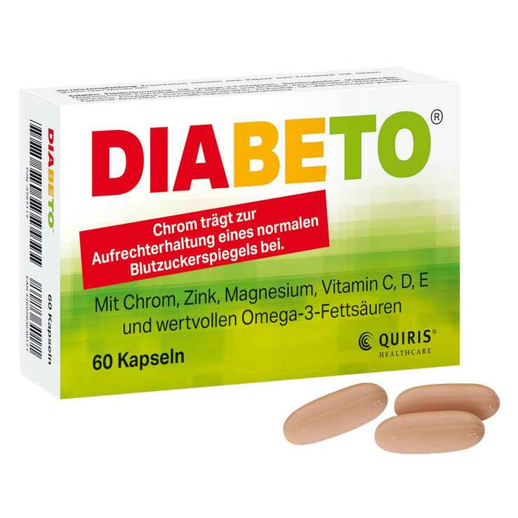Diabeto Kapseln, 60 St