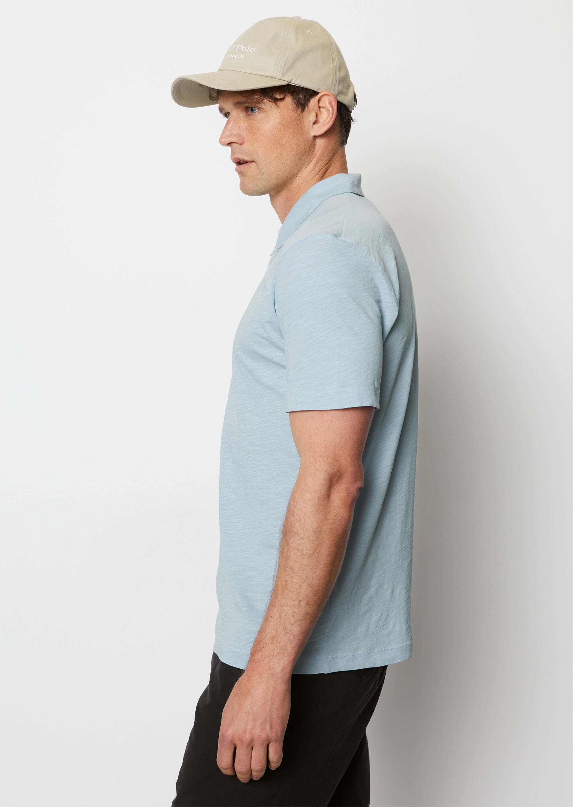 Poloshirt Jersey shaped aus reiner Bio-Baumwolle