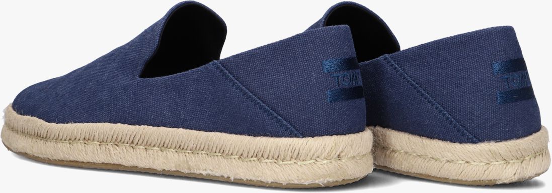TOMS blauwe toms espadrilles santiago heren